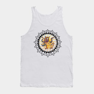 Alien Cat x Octopus Tank Top